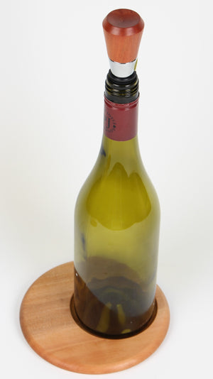 Wine Bottle Coaster & Stopper Set #2
