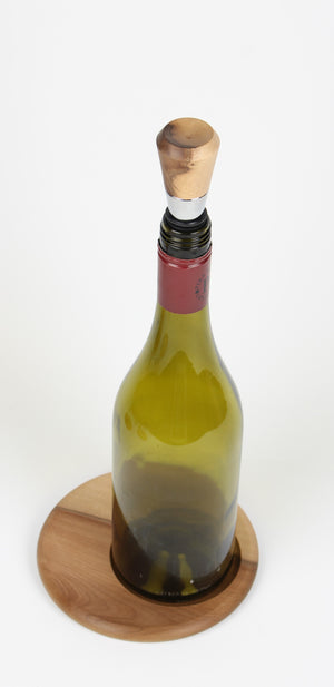 Wine Bottle Coaster & Stopper Set #3