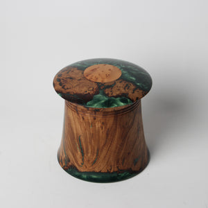 Loose Lidded Box with Resin