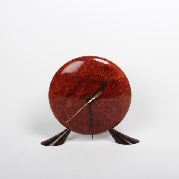 Mantel Clock with Feet 5 Bungendore Wood Works Gallery