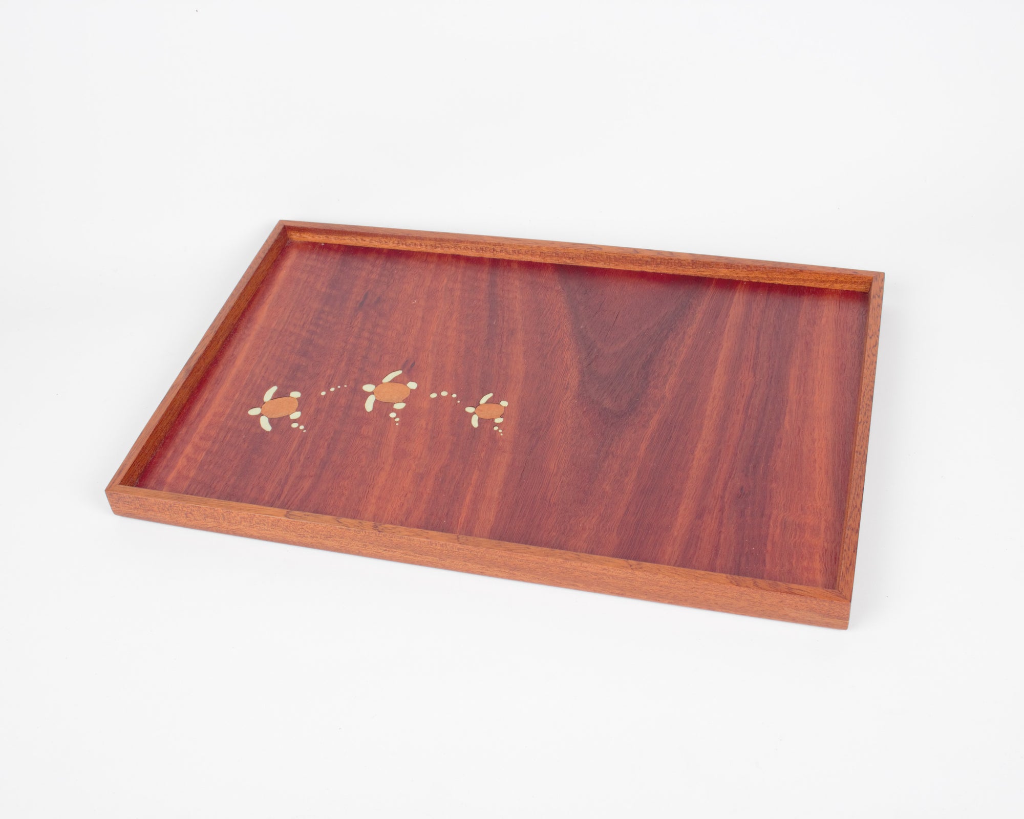 Tray with Turtle Marquetry #23