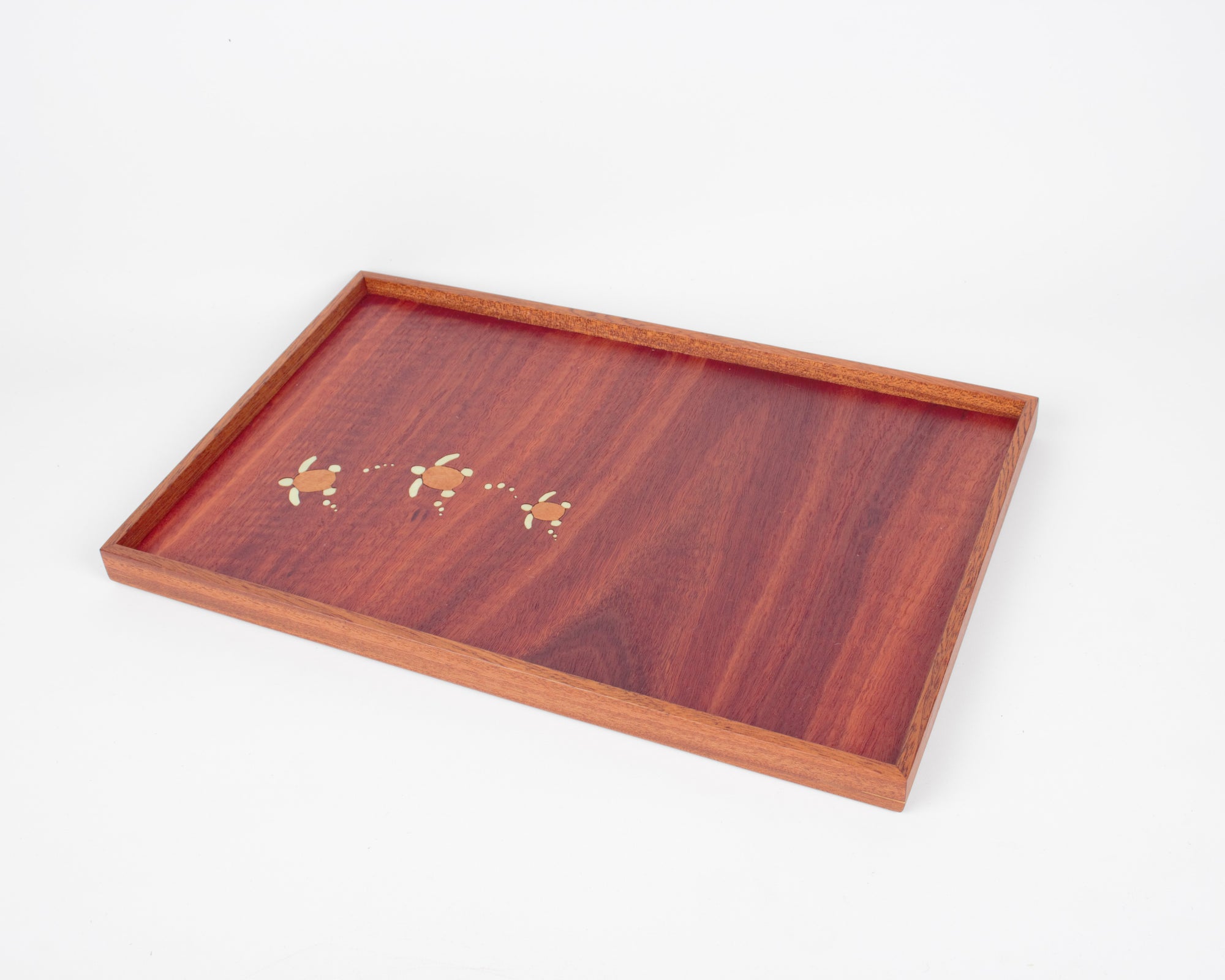 Tray with Turtle Marquetry #24